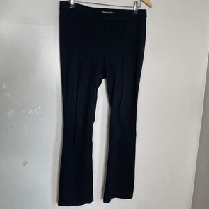 Vince Black Crop Bootcut Stretch Pull‎ On Pant Large